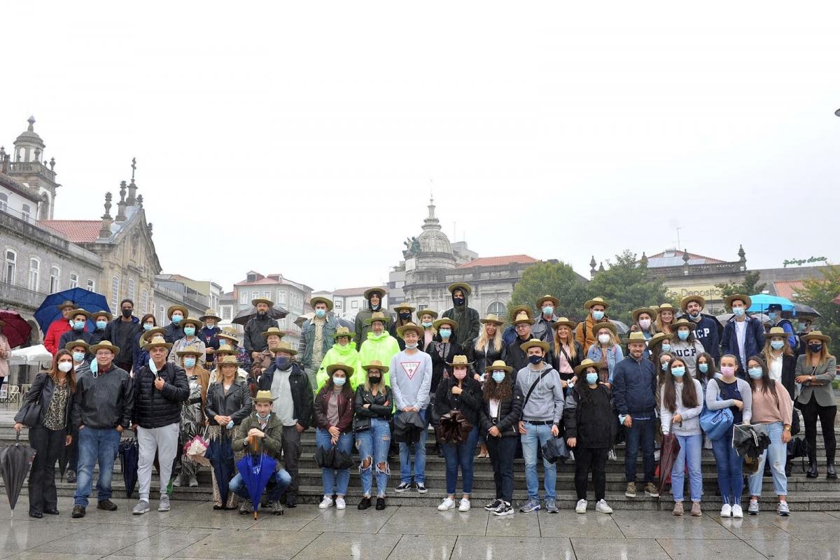Group of local citizens that attended the first tour “Enjoy The City Like a Tourist” in 27th September 2021 - World Tourism Day.
