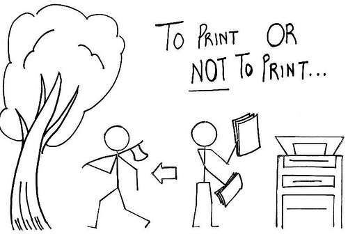 To print or NOT to print... by Adarsh Upadhyay, on Flickr